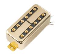 Pick-up Elettrico Pickup Al Manico E Al Ponte Per Chitarra Elettrica A Doppia Bobina Con Magnete Alnico 5(1 Pc N Gold)