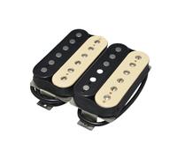 Pick-up Elettrico Pickup Humbucker Al Ponte Con Magneti Alnico 2 Con Motivo Zebrato Bianco E Nero Per Chitarre Elettriche(Zebra)