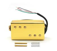 Pick-up Elettrico Pickup Per Chitarra Con Cappuccio In Ottone Con Cavo A 4 Bobine Da 7.5k/15k(Gold Bridge)