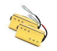 Pick-up Elettrico Pickup Per Chitarra Con Cappuccio In Ottone Con Cavo A 4 Bobine Da 7.5k/15k(Gold Neck)