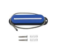 Pick-up Elettrico Pickup Single Coil Trasparente Con Piastra Posteriore In Fibra Da 7.5 K Per Accessori Per Chitarra(Deep Blue)