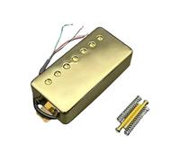Pick-up Elettrico Viti A Taglio Per Pickup A Doppia Bobina Per Chitarra A 7 Corde In Ottone 8.5K/14K Singole(Gold B)