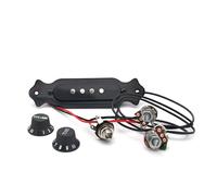 Pick-up per Chitarra Acustica Accessori Pickup Per Chitarra Acustica Da 40 Pollici Con Foro Sonoro Per Chitarra Elettrica, Registrazione Di Prestazioni Per Chitarra Folk A 4 Corde, Nero