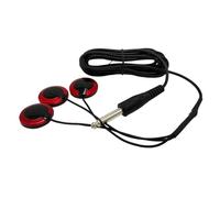 Pick-up per Chitarra Acustica Accessori Trasduttore universale Stick on Trasduttore 6,35 mm Endpin Output Jack Pickup Piezo 3 per chitarra acustica