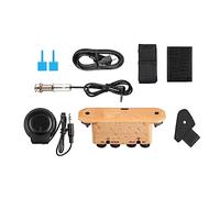 Pick-up per Chitarra Acustica Pickup Di Risonanza Per Chitarra Da 39-42 "con Effetti Di Riverbero Di Ritardo Pickup Per Foro Sonoro Per Chitarra Folk In Legno Acustico
