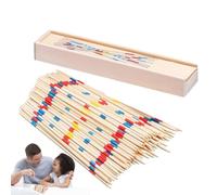 Pick Up Sticks - Wood 7 Inch 31 Pieces Set | 31 Pieces Classic Pickup