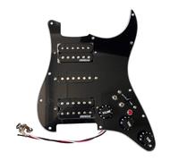Pick-ups Set per Chitarra Elettrica Battipenna Humbucker Single-Coil Precablato Caricato A 3 Strati Con 11 Fori Piastra Antigraffio Caricata Per Chitarra Elettrica ST HSH