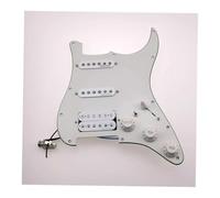 Pick-ups Set per Chitarra Elettrica Battipenna Precablato A 7 Vie Full-loadKit Pickup Single-Coil per Chitarre Elettriche ST SSS(White)
