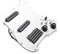 Pick-ups Set per Chitarra Elettrica Pannello Pickup Per Chitarra Elettrica SSH Con Interruttore Di Taglio Pickup Indipendente Adatto Per Interruttore A Cinque Stadi ST SSH(Black)