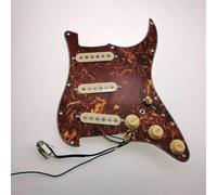 Pick-ups Set per Chitarra Elettrica Pickup Per Battipenna Per Chitarra Elettrica Pickup AlNiCo Per Battipenna A 7 Vie Completamente Caricati(Red B)