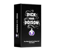 Pick Your Poison Dyce Games What Would You Rather Do? | Gioco per feste | Edizione per famiglie | Età 10+ | 3-10 giocatori | Inglese