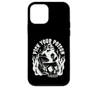 Pick Your Poison Pin Up Devil Woman Tradizionale Tattoo Flash Custodia per iPhone 12 mini