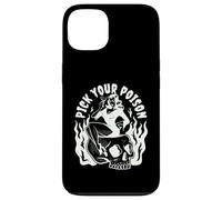 Pick Your Poison Pin Up Devil Woman Tradizionale Tattoo Flash Custodia per iPhone 13