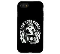 Pick Your Poison Pin Up Devil Woman Tradizionale Tattoo Flash Custodia per iPhone SE (2020) / 7/8