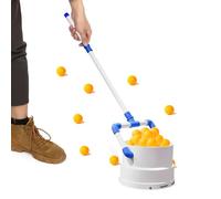 Picker con palla da tennis - collezionista di pick-up con palla | Cestino di stoccaggio regolabile e strumento di recupero sportivo portatile per allenamento a tennis, allenamento all'aperto, j