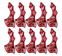 Pickguard chitarra Pick Guards Chitarra - 10 pezzi Guardia polvere tastiera chitarra PVC | bassi anti-giovani per giovani professionisti, principianti, Na