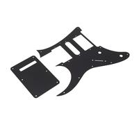 Pickguard della Chitarra di Humbucker Della Lega Di Alluminio, Piatto Nero Del graffio per lo Stile 7 V Di Ibanez RG250 con Installazione Facile, lavorata per lo Stile 7 V Di Ibanez RG250