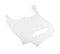 Pickguard In Lega Di Alluminio Per Chitarre Elettriche E Bassi Jazz Protezione Del Suono Design Unico Facile Installazione Durevole Colore Argento Adatto A Musici Professionisti E