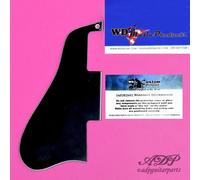 Pickguard Mancino, Gibson ES-335-45-55 SHORT Nero 3 Plegi, Humbuckers