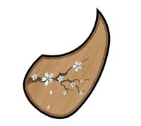 Pickguard per chitarra , battipenna per chitarra | Adesivo per grattare con corde a corda, battipenna protettiva vintage resistente alle lacrime per le prestazioni della scena della chitarra