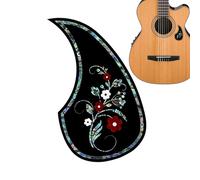 PickGuard per chitarra , battipenna per chitarra | Adesivo per grattare con corde a corda, battipenna protettiva vintage resistente alle lacrime per le prestazioni della scena della chitarra
