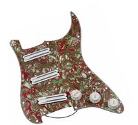 Pickguard Pickup Dual Hot Rails Humbucker Pickup Versatilità Battipenna Precablato Per Chitarre Battipenna chitarra con pickup