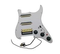 Pickguard Precablati Caricati Pickup Per Chitarra Pickup Humbucker Cablaggio Alnico 5 HSS Push-Pull Single Cut Set