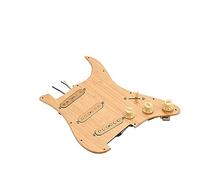 Pickguard Precablato Caricato Pickguard A 11 Fori Per Chitarra Elettrica Pickup A Bobina Singola Sostituzione ScratchPlate Precablata