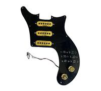 Pickguard Precablato Caricato SSS Single Coil Pickup Set Di Cablaggi Per Saldatura Sostituzione Per Parti Di Chitarra