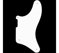 Pickguard Telecaster Cabronita WD-Custom USA 1ply .060 Bianco