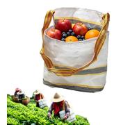 Picking Bag Waterproof Shoulder Harvest Bag, Ergonomic Gardening Pouches Picking Container, Available in Three Sizes, for Farm Berry, Mushroom Hunting, Outdoor Gardening, Orchard Activities，1pc(55*55)