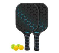 Pickle Ball - Set di pagaie Pickle Ball | Set di paddle approvato dagli Stati Uniti, ergonomico, ad alto assorbimento degli urti, per il