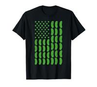 Pickle Cucumber 4th of July Patriotic American Holiday Party Maglietta
