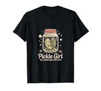 Pickle Girl Troppo Sensibile per Questo Mondo Kawaii Maglietta