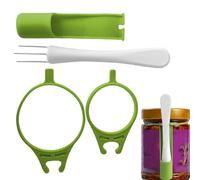 Pickle Grabber Tool | Forchetta da cucina multifunzione per raccolta frutta, forchetta d'ulivo con manico lungo, strumento di presa, accessorio per cetrioli per la casa