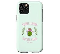 Pickle Lover Social Club Divertente Foodie Estetico Jar Design Custodia per iPhone 11 Pro