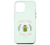 Pickle Lover Social Club Divertente Foodie Estetico Jar Design Custodia per iPhone 12 Pro Max