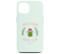 Pickle Lover Social Club Divertente Foodie Estetico Jar Design Custodia per iPhone 13
