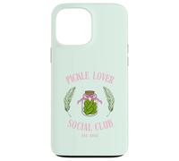 Pickle Lover Social Club Divertente Foodie Estetico Jar Design Custodia per iPhone 13 Pro Max
