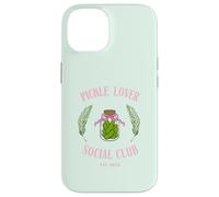 Pickle Lover Social Club Divertente Foodie Estetico Jar Design Custodia per iPhone 14