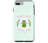 Pickle Lover Social Club Divertente Foodie Estetico Jar Design Custodia per iPhone 7 Plus/8 Plus