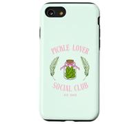 Pickle Lover Social Club Divertente Foodie Estetico Jar Design Custodia per iPhone SE (2020) / 7/8