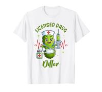 Pickle Nurse Life ER ICU Nursing Pickle Licensed Diller di droga Maglietta