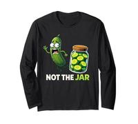 Pickle Panic Not The Jar Funny Maglia a Manica