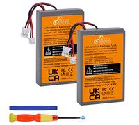 Pickle Power 2 x 2000mAh PS4 Batteria per Sony Playstation 4 Dual Shock 4 V1 V2 Controller CUH-ZCT2 CUH-ZCT2E CUH-ZCT1E CUH-ZCT1U