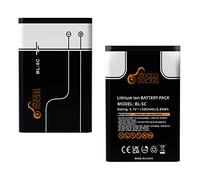 Pickle Power 2 X1580mAh Batteria BL-5C per Nokia 6230 6330 6263 6267 6270 6555 6600 6630 6670 6680 6681 6682 6820
