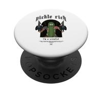 Pickle Rick Sono uno scienziato Invent Transform PopSockets PopGrip Adesivo