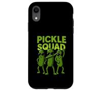 Pickle Squad Amante del cibo Dabbing Vegano Ragazzi Ragazze Bambini Custodia per iPhone XR