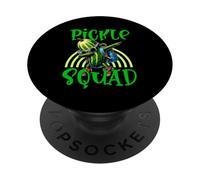 Pickle Squad Art per uomini, donne, bambini, cetrioli, sottaceti, amanti PopSockets PopGrip Adesivo