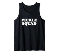 Pickle Squad Funny Cute Pickleball Dink Team 80s Retro Canotta